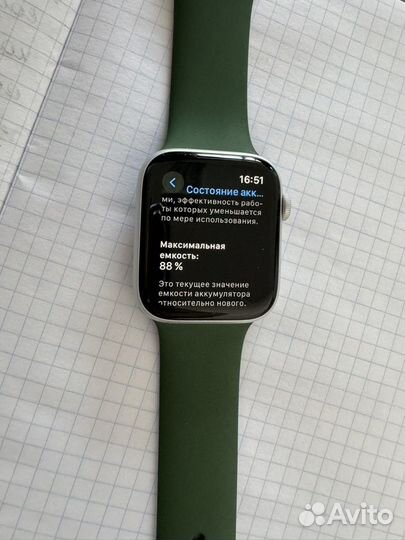 Часы apple watch 5 44 mm nike