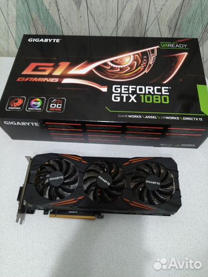 Gigabyte geforce GTX 1080 G1 gaming 8G