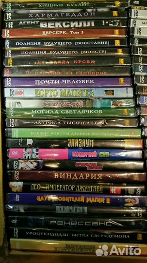 Анимэ на DVD лицензия,подарочные издания