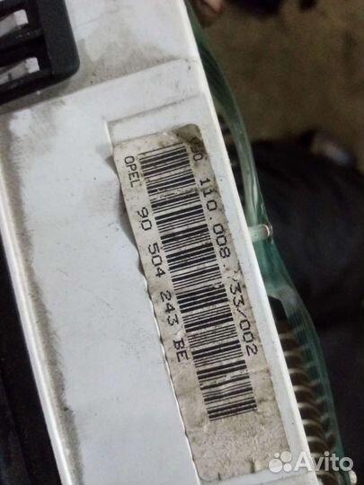 Панель приборов opel vectra В