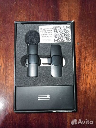 Микрофон петличный беспроводной K8 / Type-C