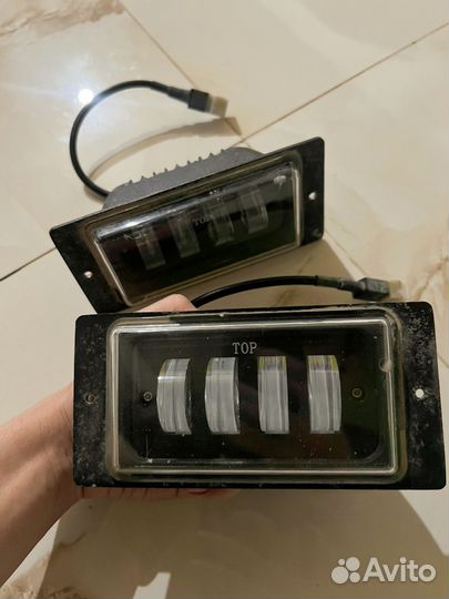 Противотуманки лед