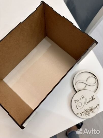 Свадебный сундучок для денег и шкатулка для колец