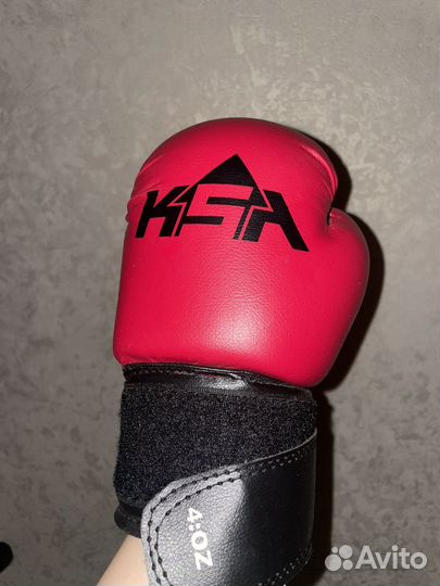 Боксерские перчатки детские 4 oz