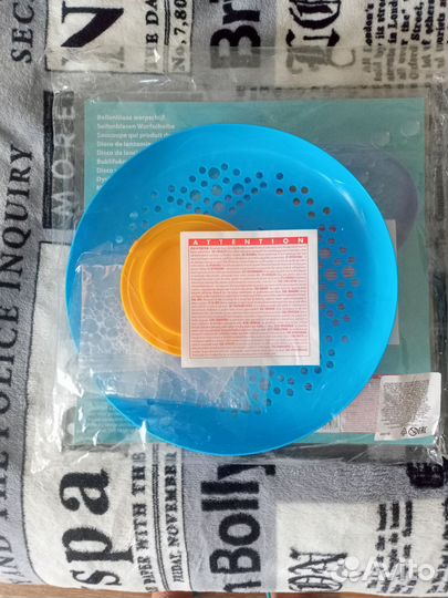 Летающая тарелка с мыльными пузырями