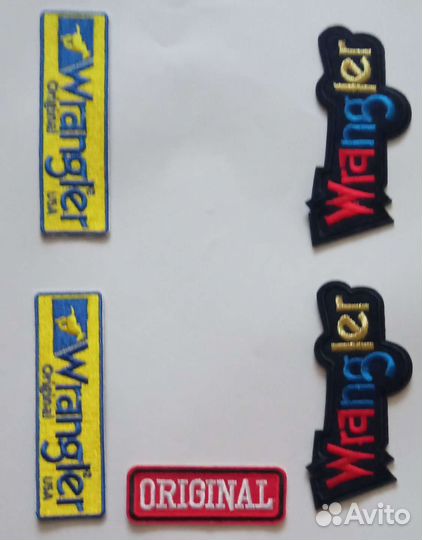 Нашивки на бейсболи : Wrangler, Lee
