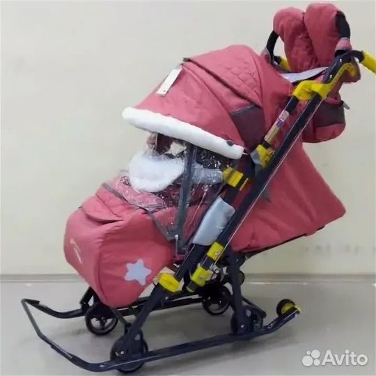 Санки коляска Ника 7-4 в отс