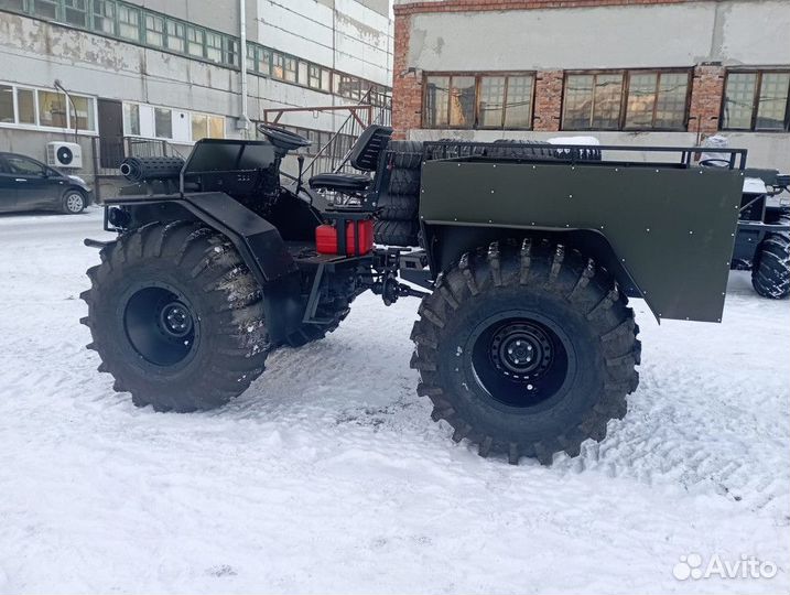 Вездеход на шинах низкого давления