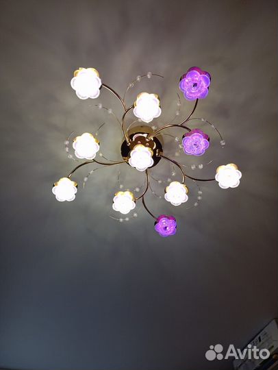 Люстра с пультом