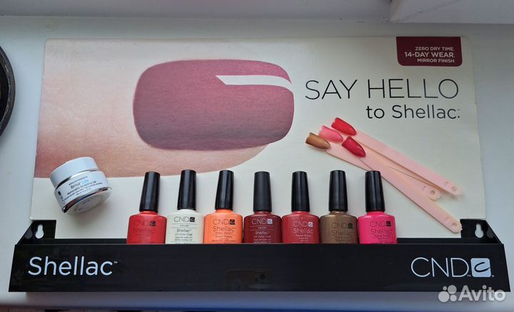 Гель-лак Cnd shellac