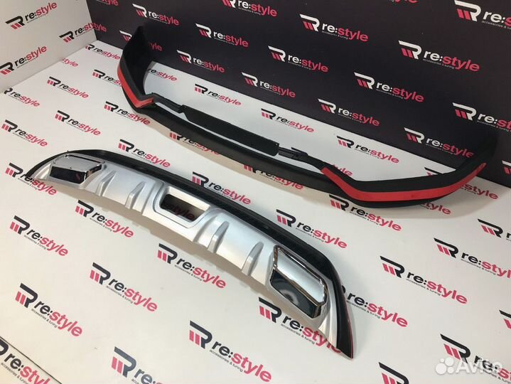 Обвес Nissan X-Trail 32 2м с18г Стиль Nismo R2147