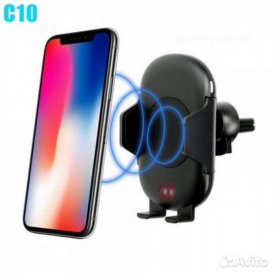 Holder С беспроводной зарядкой C10