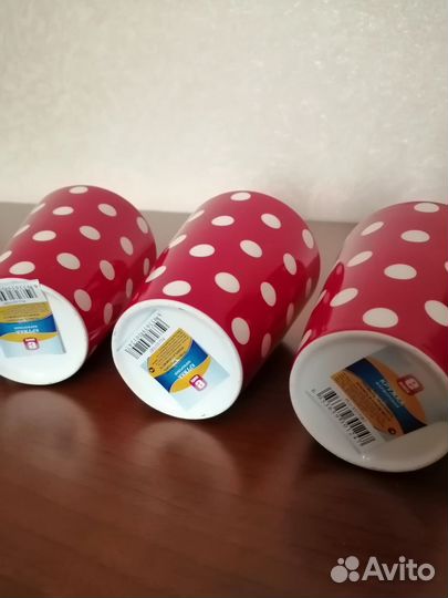 Кружка фарфор, Китай, 3шт,новые