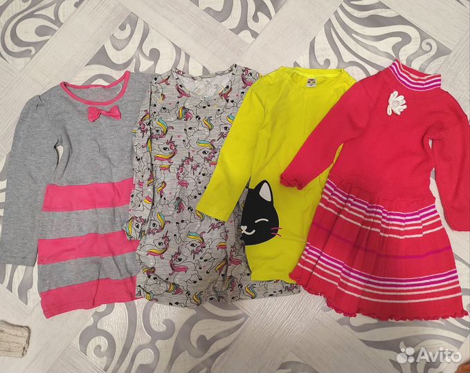 Вещи пакетом для девочки 98 104