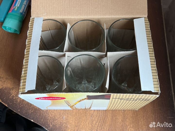 Стаканы 6 шт