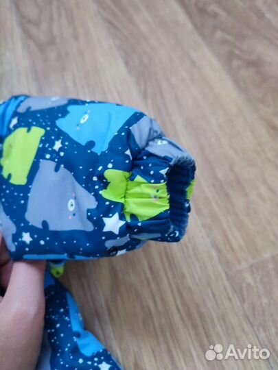 Зимний комбинезон crockid 62 68 + флисовый комбез