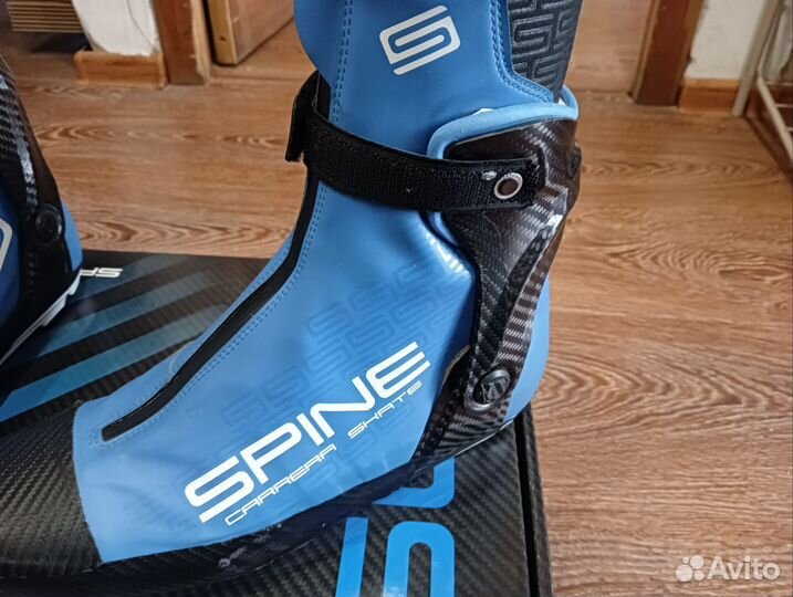 Лыжные ботинки spine carrera 47 р