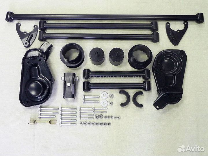 Лифт комплект на Нива с 2009г и Шеви Ниву lk-2123