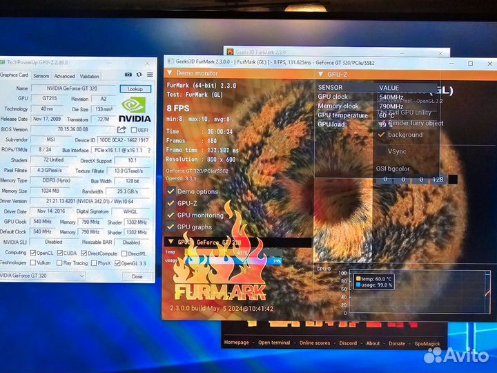 Nvidia Geforce GT320