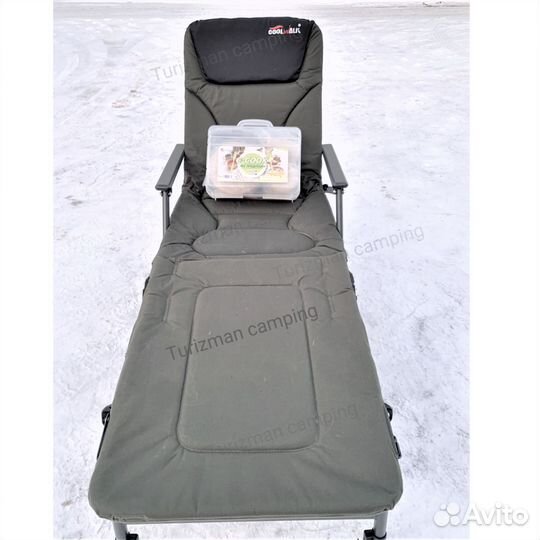 Кресло карповое с подставкой coolwalk