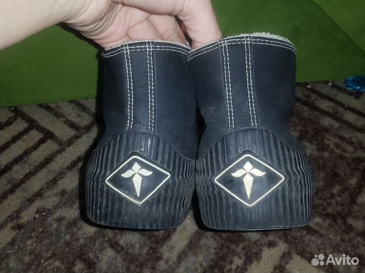 Кеды утепленные