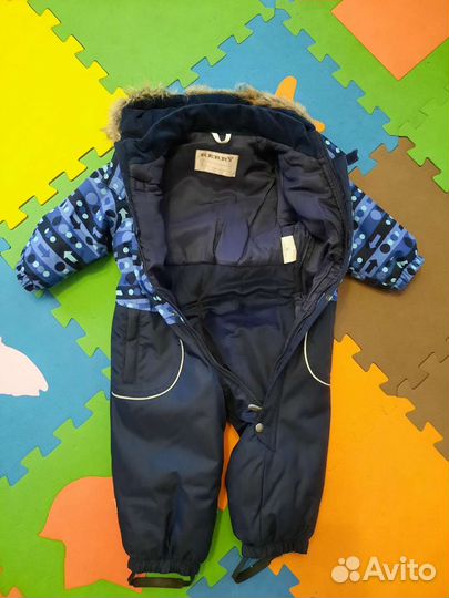 Комбинезон зимний Kerry на мальчика 80(+6)