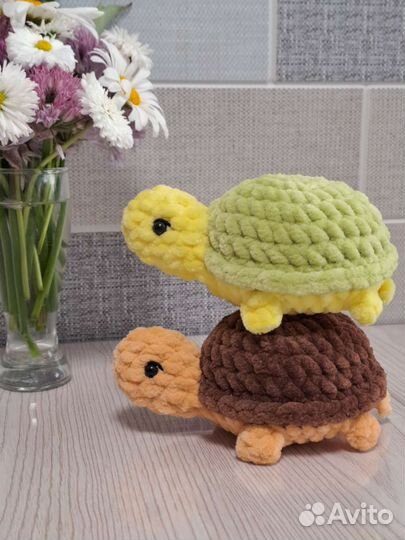 Вязаные игрушки Черепашка