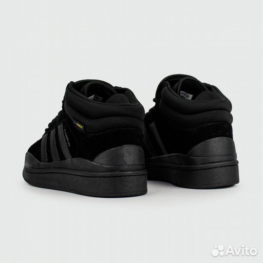 Adidas Campus Black with Fur