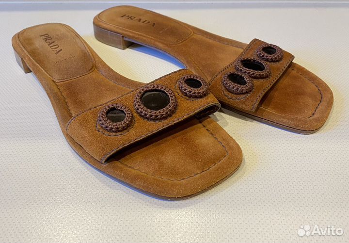 Шлепанцы prada оригинал