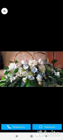 Свадебные украшения на машину