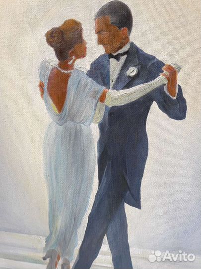 Картина маслом на холсте 