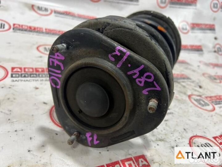 Стойка передняя левая toyota corolla