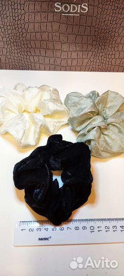 Резинка для волос перламутр