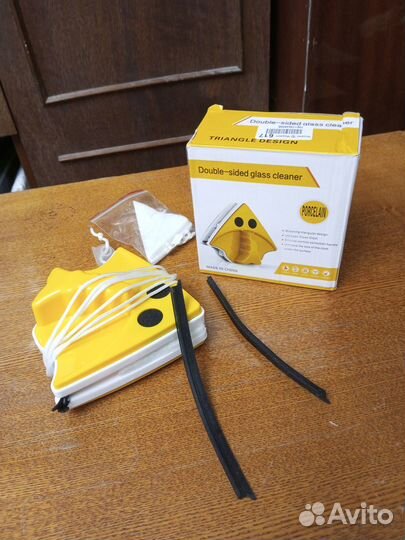 Магнитная щётка для мытья окон