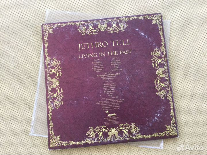 Виниловые пластинки Jethro Tull, 1972-78 гг