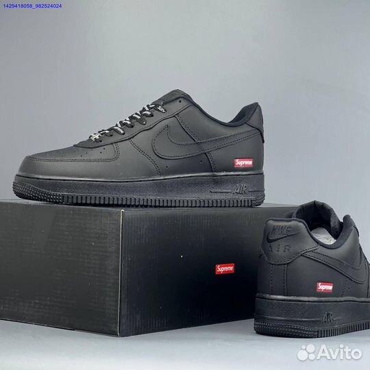 Кроссовки Nike Air Force 1 low Supreme (Арт.35576)