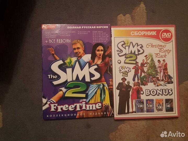 Диски с играми the Sims