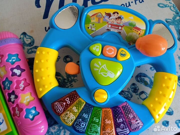 Музыкальные игрушки пакетом