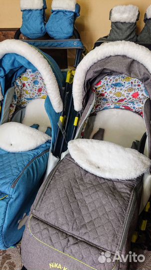 Детские санки коляска Ника
