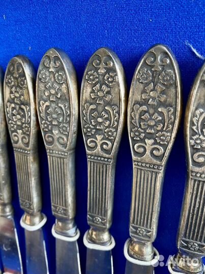 Набор столовых приборов мельхиор СССР