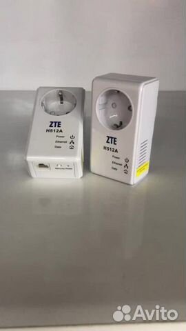 PLC адаптер ZTE H512A - 2 шт