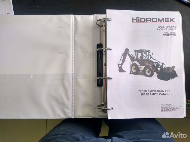 Каталог запчастей для Hidromek 102B
