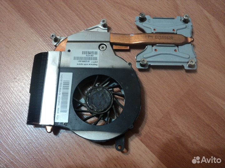 Система охлаждения для ноутбука