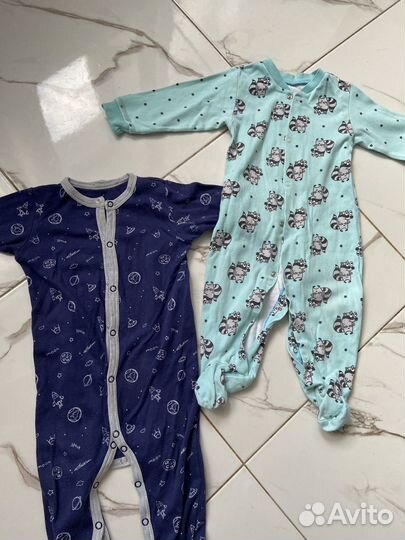 Слипы комбинезоны 68 74