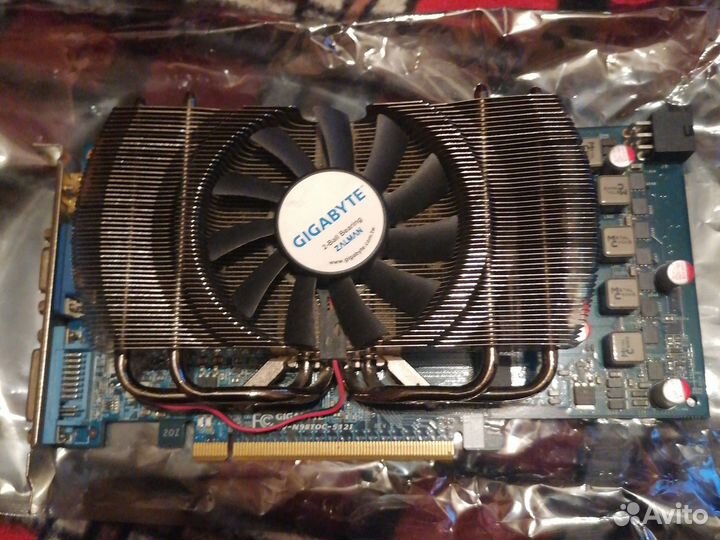 Видеокарта Gigabyte GeForce 9800 GT