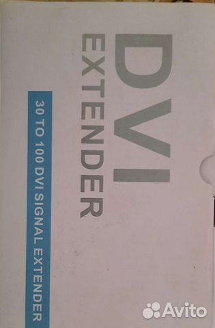 DVI extender 100m over 1 UTP DVI1101