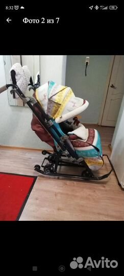 Санки коляска