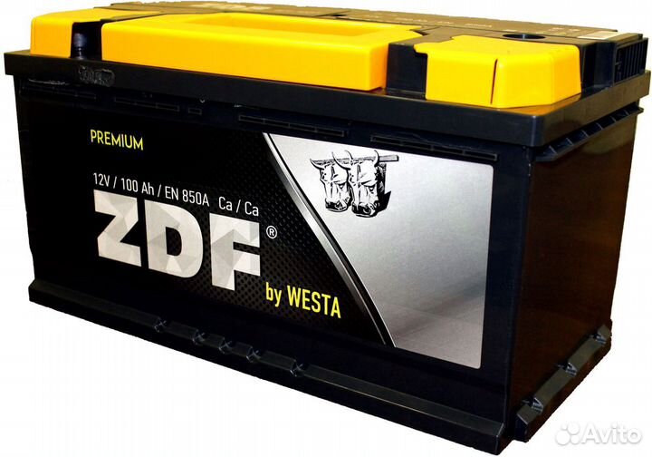 Аккумулятор ZDF Premium 100 Ач- 850 А