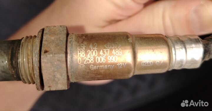 Лямда зонд на Рено Флюенс