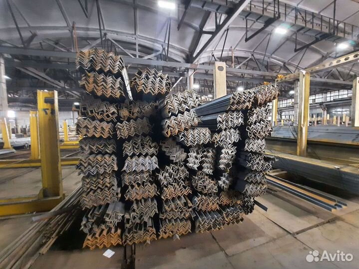 Уголок металлический 50х50х4 длина 12м Ст3